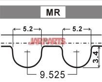 11121721659 Timing Belt