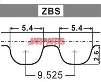 1302816A01 Timing Belt