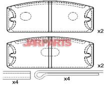 0996031700 Brake Pad