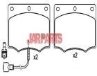 78GB2K021AA Brake Pad