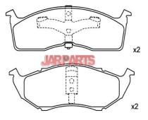 4882106 Brake Pad