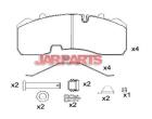 0509290050 Brake Pad