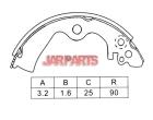 K1205 Brake Shoe