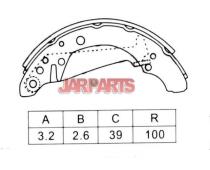 K11109 Brake Shoe