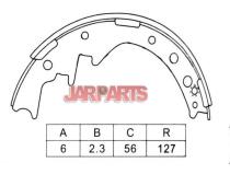 K2261 Brake Shoe