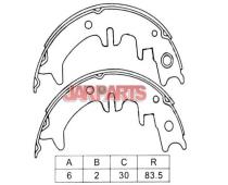 4655022011 Brake Shoe