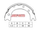 4653036020000 Brake Shoe