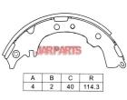 K2341 Brake Shoe