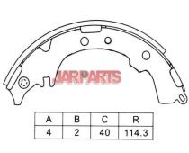 K2341 Brake Shoe