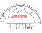 K2361 Brake Shoe