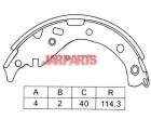 K2372 Brake Shoe