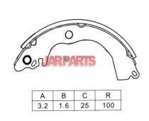 K4457 Brake Shoe