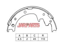 K6639 Brake Shoe