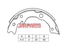 K6681 Brake Shoe