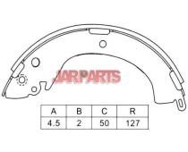 K6717 Brake Shoe