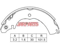 K6731 Brake Shoe