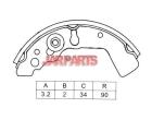 K7721 Brake Shoe