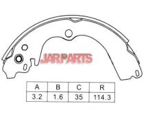 K7749 Brake Shoe