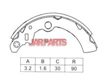 K7752 Brake Shoe