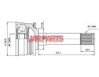 MB526272 CV Joint Kit