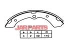 K6697 Brake Shoe